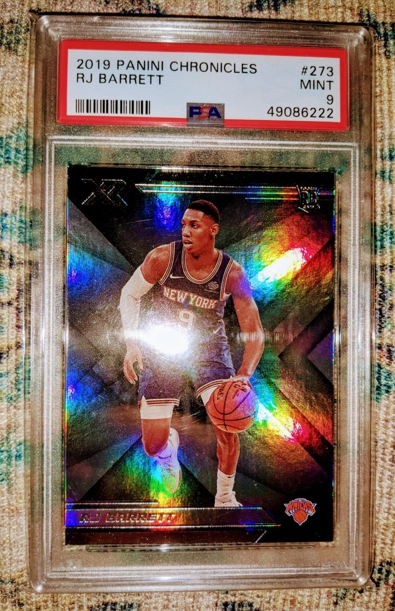 その他 RJ Barrett RC rookie auto PSA9 2019 Rj Barrett Rc Panini PSA 9 Mint Nicks | eBay