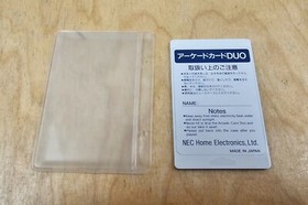 PC Engine Arcade Card Duo Super CD ROM PCE-AC1 HE System Hu Card NEC Near Mint