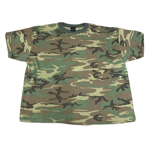 Vintage Camo T-Shirt By Stripes Size XL 