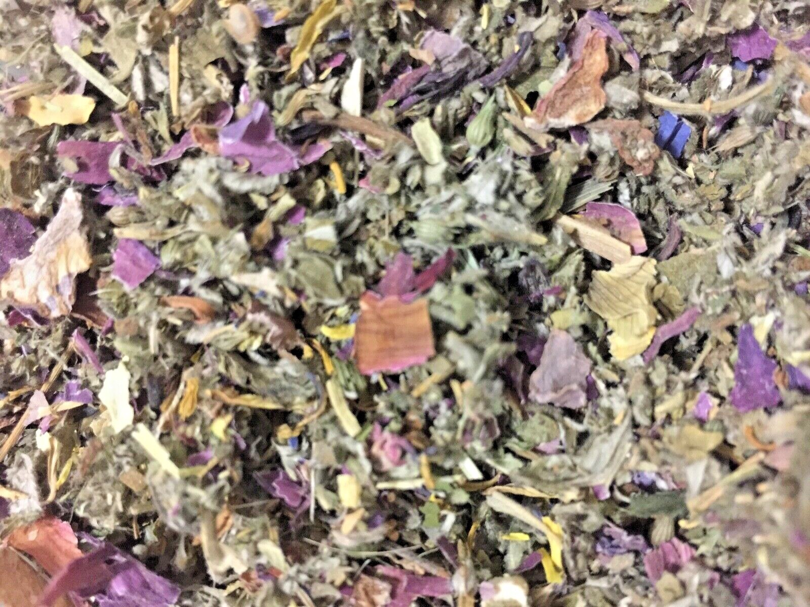 No.2 Herb Tea Mix - Skullcap Passionflower Mullein Marshmallow Lotus - 1/4 oz