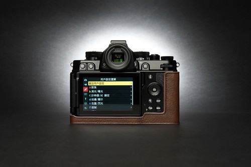 Funda protectora de cuero genuino con media cámara para Nikon Z f Nikon Zf - Imagen 22 de 40