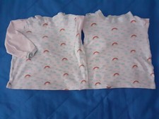 2 Langarmshirts Zwillinge Gr. 86/92