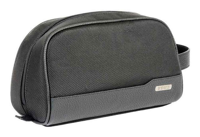 clamshell toiletry bag