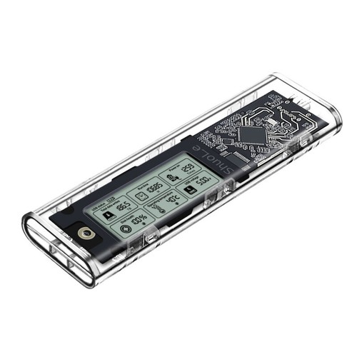 10Gbps M.2 NVME/NGFF Type-C SSD Adapter With LED Intelligent Digital Health - Afbeelding 9 van 16