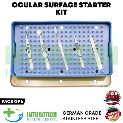 Ocular Surface Starter 5 Pcs Reusable Kit Surgical Ophthalmic Instruments Kit