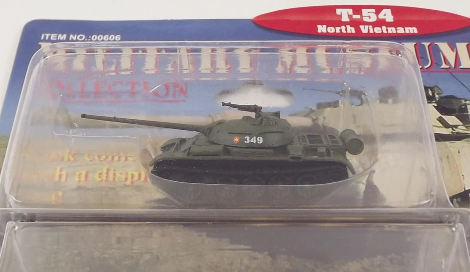 Modelo Pegasus 606 North Vietnamita T-54 escala 1/144 con estuche Foto 2 de 2