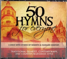 50 Hymns For Everyone NEW 3 SET CDs Traditional, Contemporary, Country/Bluegrass