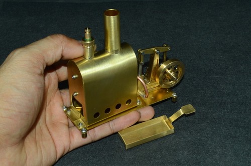 New M89 Mini Steam Boiler Steam Engine Model Gift Collection DIY Stirling Engine - Bild 8 von 15