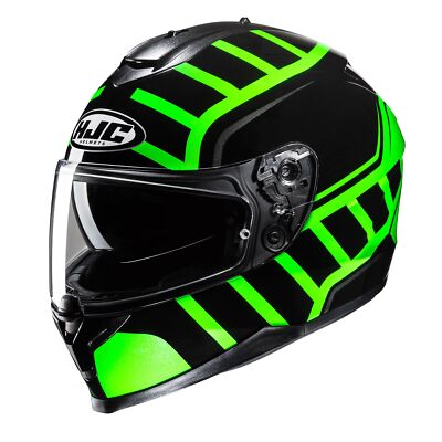 HJC C70N Integralhelm Motorradhelm Holt grün