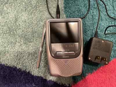 Casio EV-680B Portable TV Television TFT LCD The Active Matrix | eBay