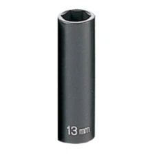 Grey Pneumatic 1013MD 3/8" Drive Deep Metric Impact Socket - 13mm
