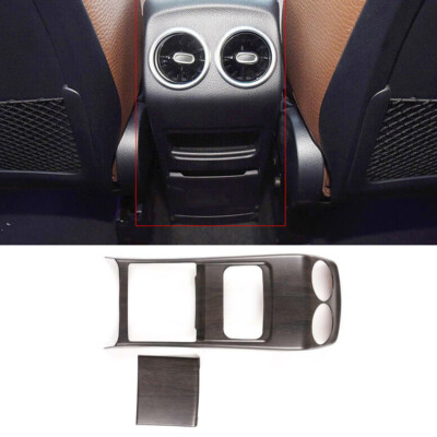 Fit For Benz GLB W247 2020-2022 Wood Grain Rear Air Outlet Protective Panel Trim