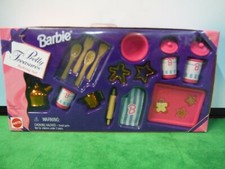 BARBIE PRETTY TREASURES BAKING SET FREE SHIPPING 