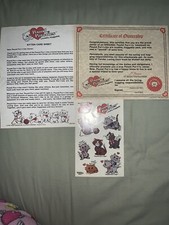 vintage 1980  s Tonka pound purries ownership certificate  extras