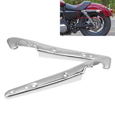 Chrome Rear Fender Strut Covers For Harley Davidson Sportster Xl 883 1200 48 72