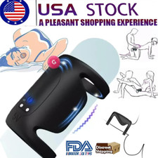 Men Penis Cock Ring Vibrator G-spot Dildo Massager Sex Toys For Women Couples