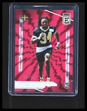 2024 Kool-Aid McKinstry Rookie Card Donruss Elite Red Shock /875 #195 Saints