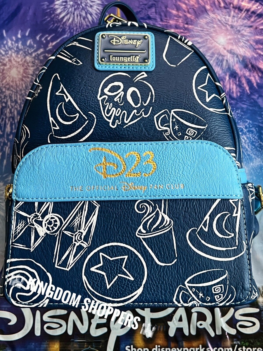 2023 Disney D23 Expo Gold Member Loungefly Exclusive Mini Backpack