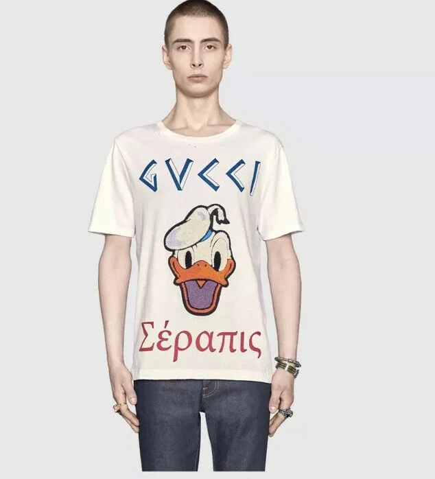 Gucci Donald Duck tee, Men's Fashion, Tops & Sets, Tshirts & Polo