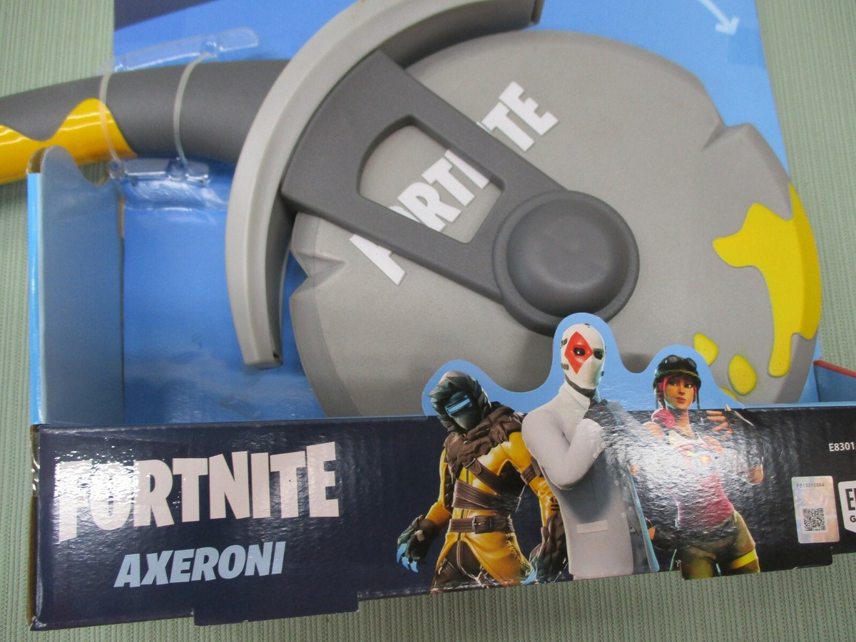 Nerf Foam Fortnite Battle pickax Harvester Axeroni Pink Tool