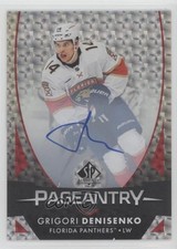 2024-25 SP Authentic 2023-24 Update Pageantry 2024-25 Grigori Denisenko Auto x4f