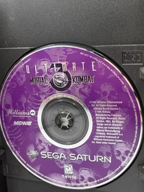 Ultimate Mortal Kombat 3 (SEGA Saturn, 1996) CIB Complete W/Reg Card - Tested