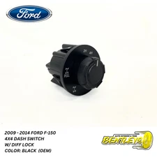 2009-2014 FORD F150 DASH 4X4 DIFFERENTIAL CONTROL SWITCH DIFF LOCK  AL3T7Z155BBW