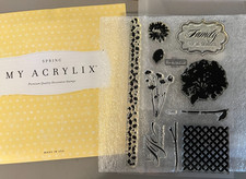 Close to my Heart-My Acrylix Clear Polymer Stamp set-C1465-UNSCRIPTED - NEW