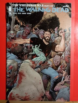 2016 Image Comics Walking Dead Issue 158 Arthur Adams Connecting Cover B Variant