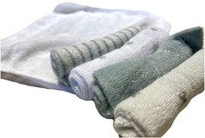 Pack de 24 Toallitas Beb    Newborn Essentials   Neutral Gray   Baby Washcloths