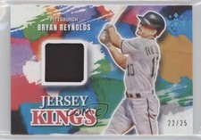2022 Panini Diamond Kings Jersey Holo Blue 22/25 Bryan Reynolds #JK-BR 0c3