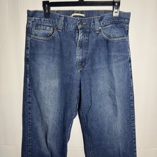 L.L.Bean Natural Fit Classic Denim Blue Jeans Men Size 34x32