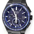 SEIKO ASTRON NEXTER SBXY041 Solar Radio Black Dial Titanium Bracelet Men's Watch