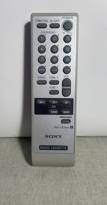 Sony Remote Control Universal Programmable RMT CS350A CFD S350 Used