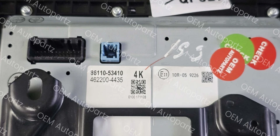 Conjunto de pantalla múltiple Lexus IS200T IS300 IS350 2018-2021 86110-53410 OEM usado Foto 3 de 4