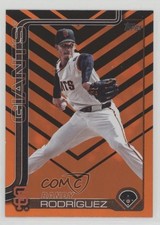 2025 Topps Update Holiday Orange & Black Foil Randy Rodriguez #US240 05l1