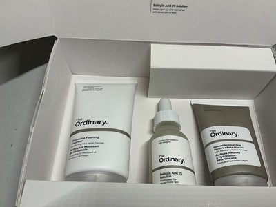 The Ordinary The Acne Set With 2% Salicylic Acid Solution & More, Sealed Items