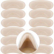 6 Pairs Heel Cushion Pads for Big Loose Shoes, Protectors for Blisters Heel...