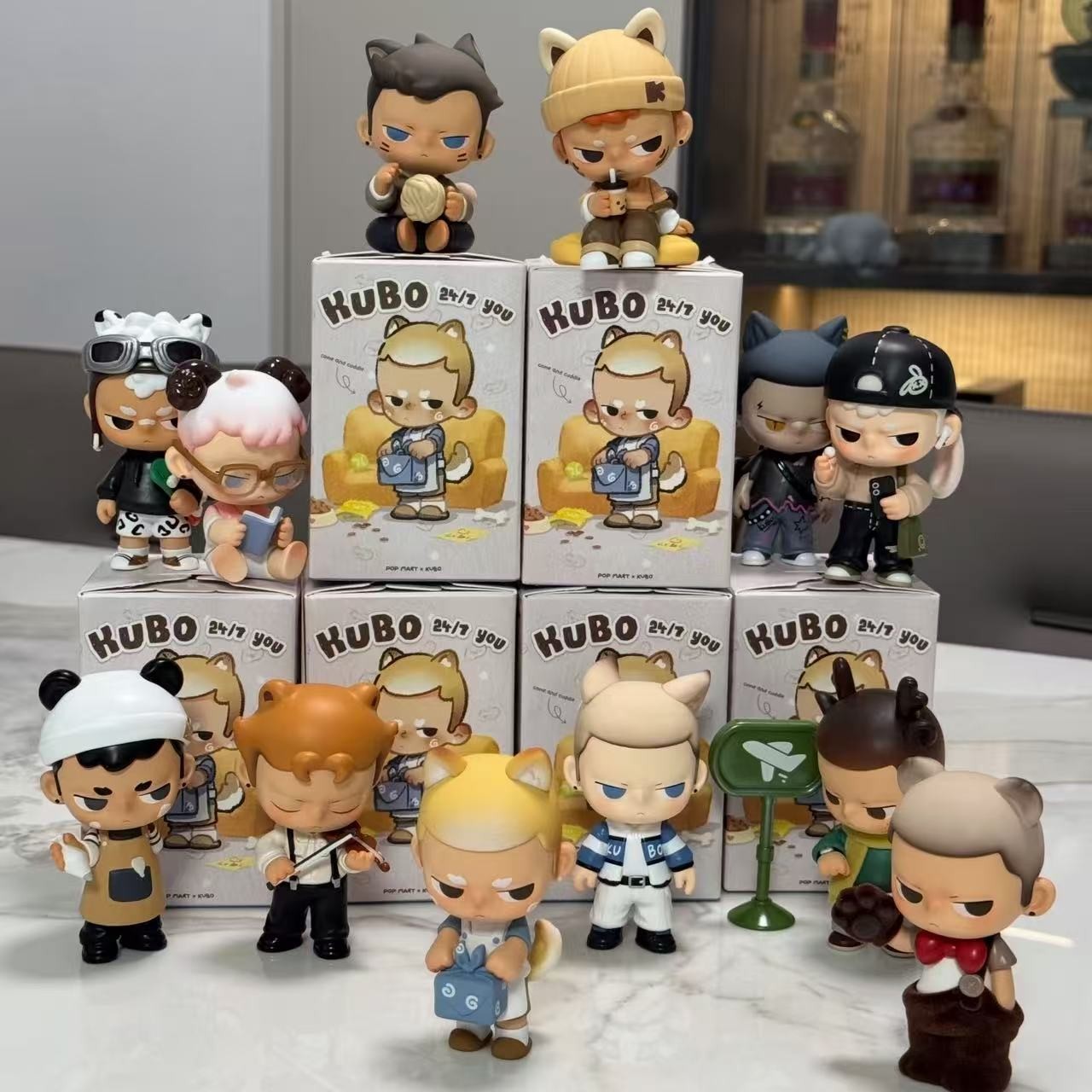 POP MART KUBO 24/7 you Series Blind Box Confirmed Figure Toys Gifts
