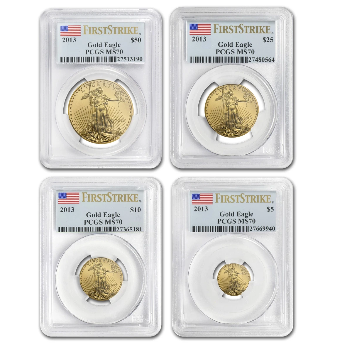 American Eagle MS 70 Graded 2013 Gold Bullion Coins for sale | eBay