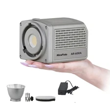 NiceFoto AR-600A Bi-color Portable LED Video Light 50W Photography Fill CPKN