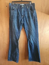 Levi Gold Blue Jeans Size 30/30 Boot Cut
