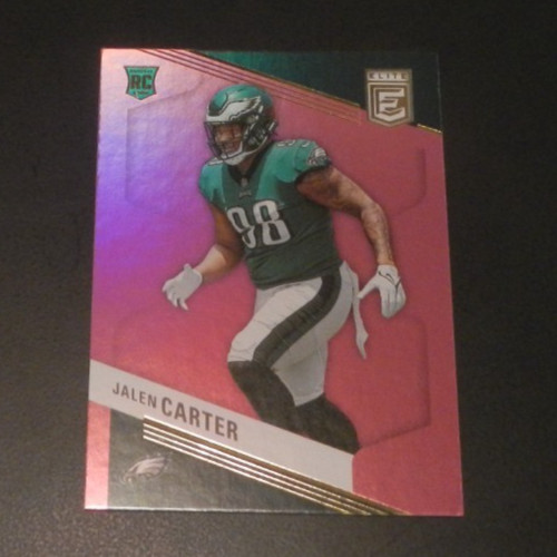 2023 Donruss Elite Pink- Jalen Carter #148 RC Rookie Insert Philadelphia Eagles