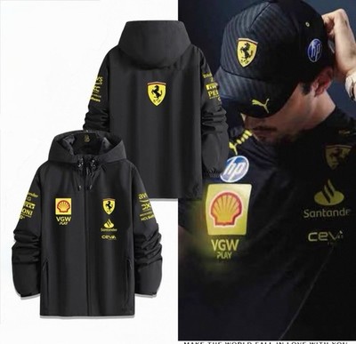 Formula 1: Scuderia Ferrari F1 Team Jacket XL Rare Limited Edition Windbreaker