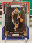 VICTOR WEMBANYAMA 2023 PRIZM RWB RED/WHT/BLU ROOKIE RC #136 SPURS #1 ROY FRANCE!