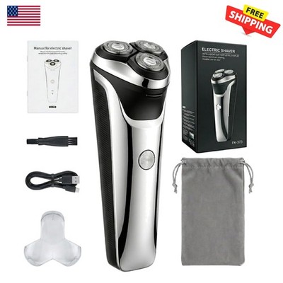 Stylish Gunmetal Electric Razor for Men - Quick Charge, Easy Cleaning & Trimming