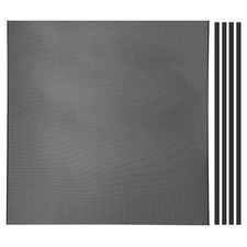 PC Fan Dust Mesh 19.7"x19.7" 0.03" Hole, 1 Set PVC Computer Cooler Dust Filte...