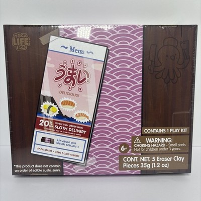 Toca Boca Toca Life Box Sushi Stationary Set Sealed Box  Notepad Pencils Sticker