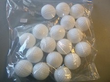 practice golf balls plastic Hollow - NEW - not in original packaging 18 balls
