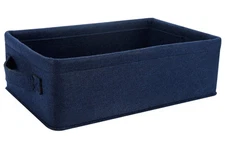Navy Blue Storage Basket Bins Small Decorative Baskets Storage Cubes for Cell...